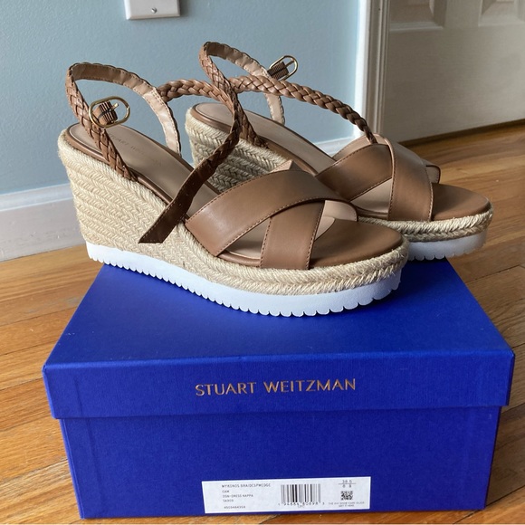 Stuart Weitzman wedge sandals - Picture 1 of 6